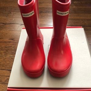 Hunter rain boots